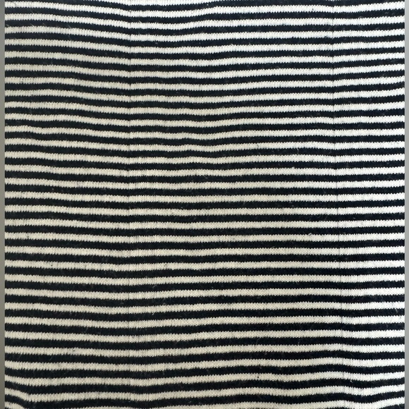 We The Free Navy and White Striped Boat Neck Top Medium - Picture 2 of 3